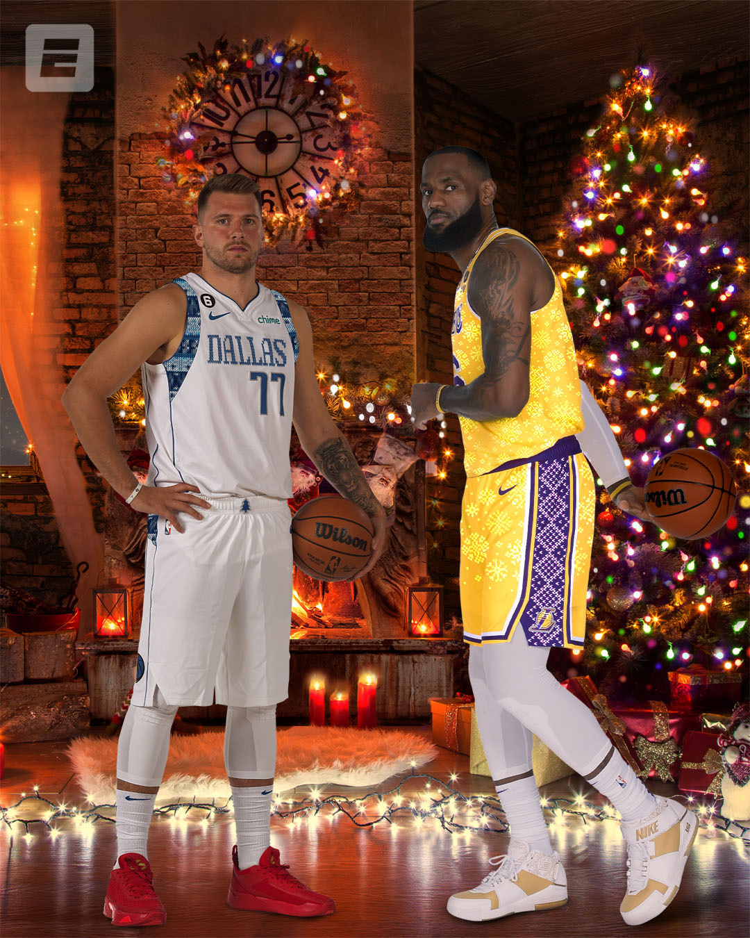  Nba Christmas Jersey