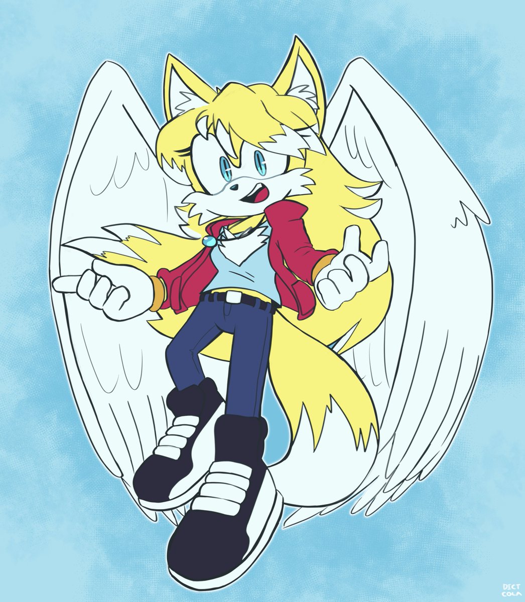 Thank you so much for the commission Skylar! #sonicoc #SonicTheHedgehog #sonicfanart