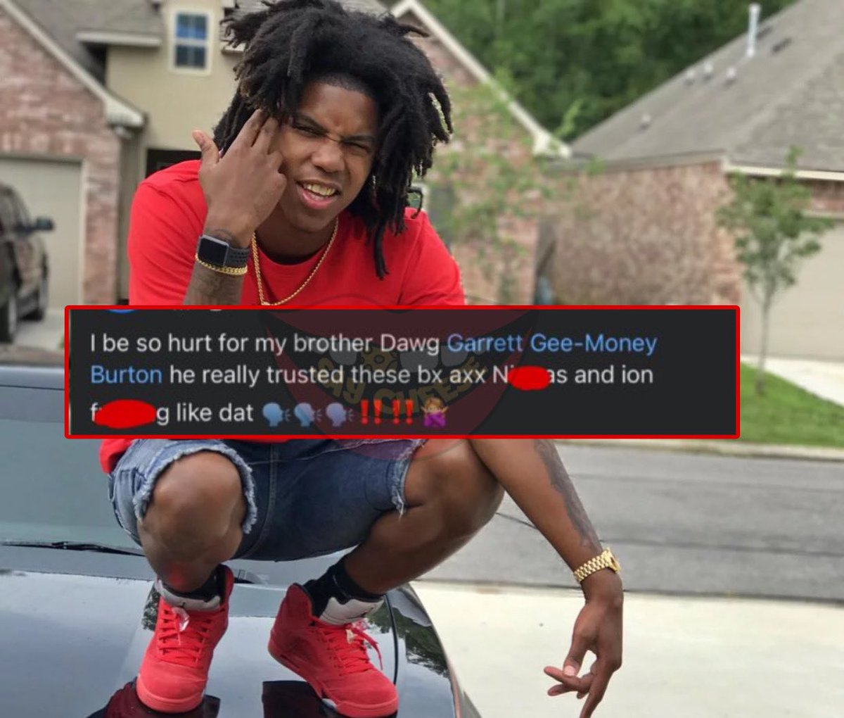 Gee Money’s sister speaks out after the Fredo Bang & NBA YoungBoy toy drive in Baton Rouge today.