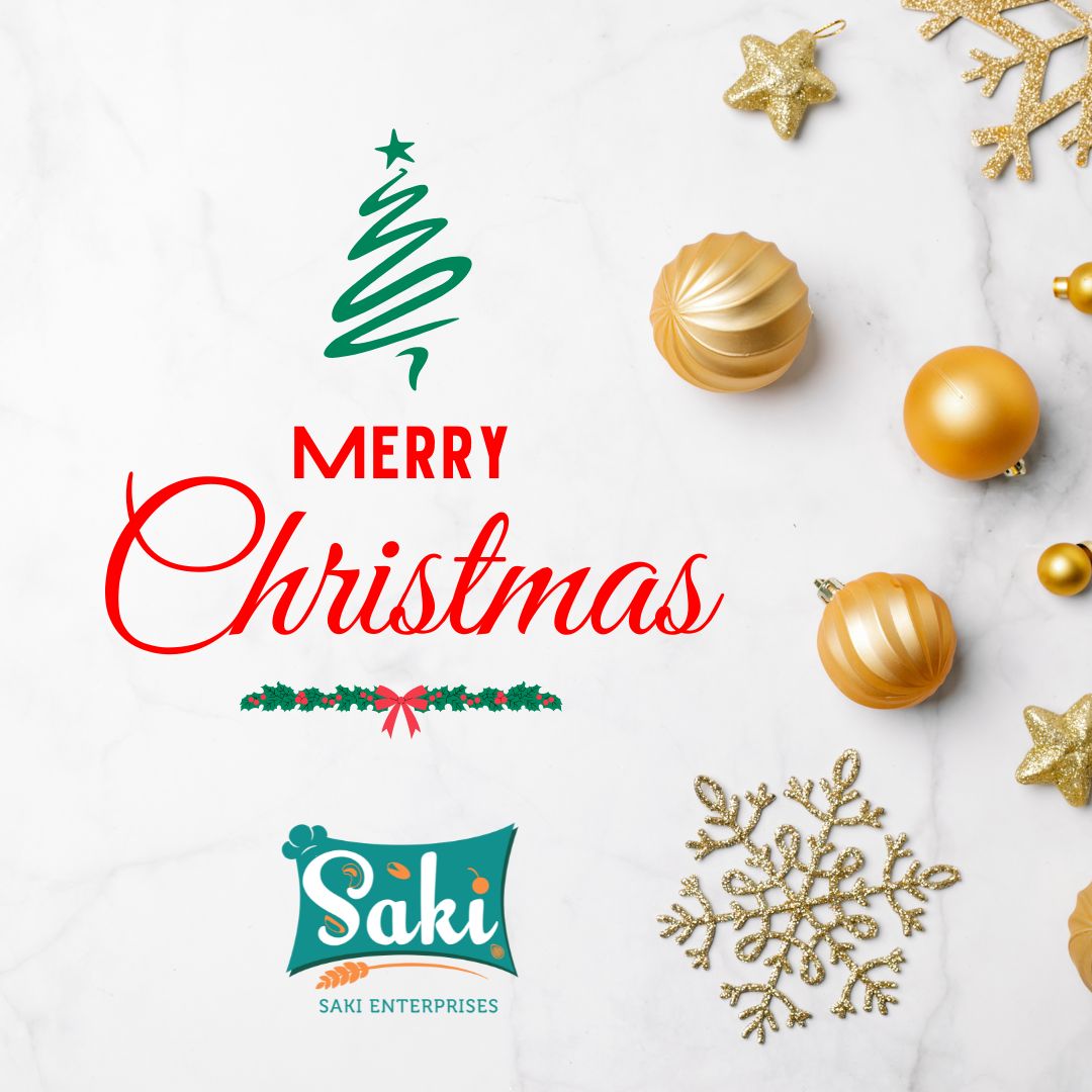 SakiEnterprises's tweet photo. Wishing you all a merry Christmas!!! 

May the Christmas Season bring happiness and joy! 

#MerryChristmas #sakienterprises #company #industry #food #ChristmasWish #HappyHolidays #sakienterprises #milletbasedenrichcookies https://t.co/zVeB8Twdti