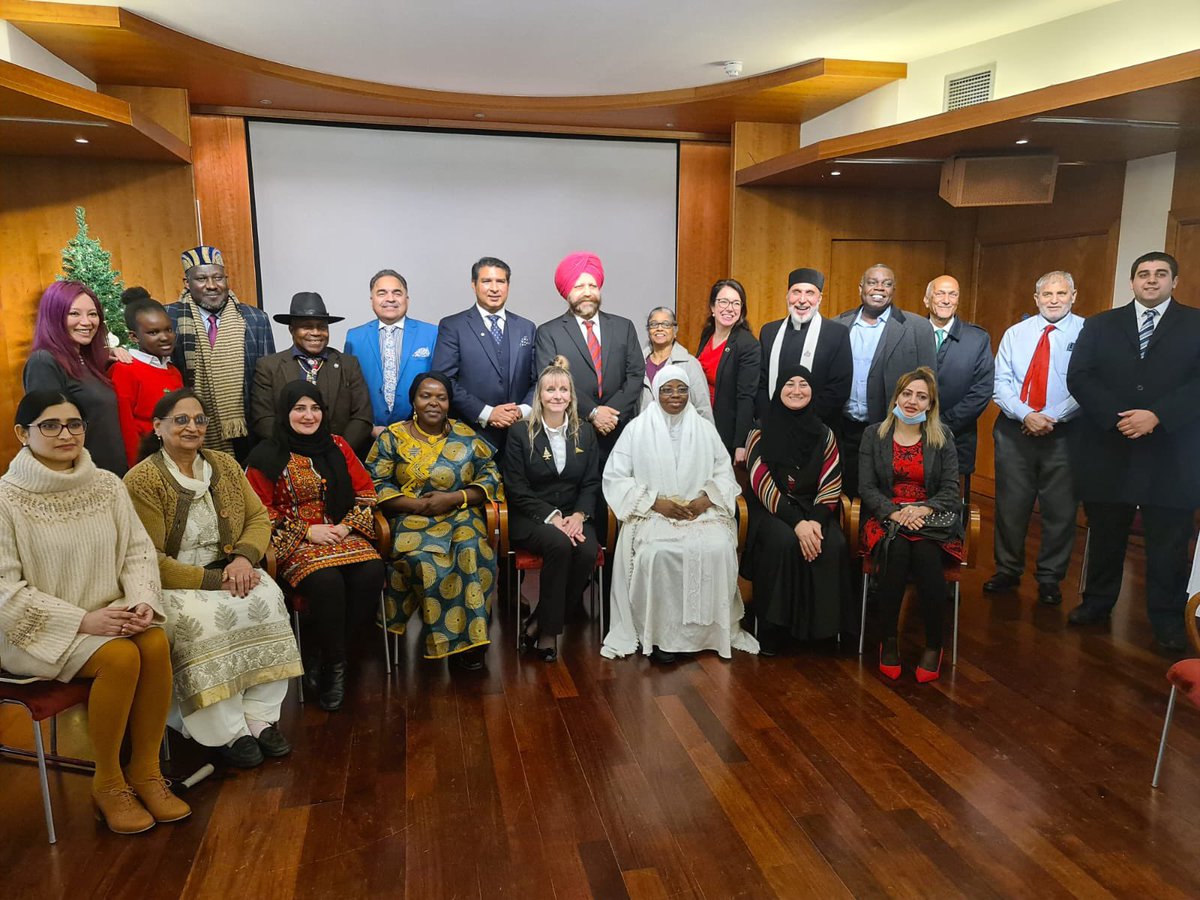United Nations Human Rights Day  Celebration, 2022 at London Church of Scientology.  Religious Leaders, Dignatories, Councillors, Lawyers &amp; Human Rights activists all united for a world of PEACE. The theme was "Actions" we are doing to secure Human Rights.