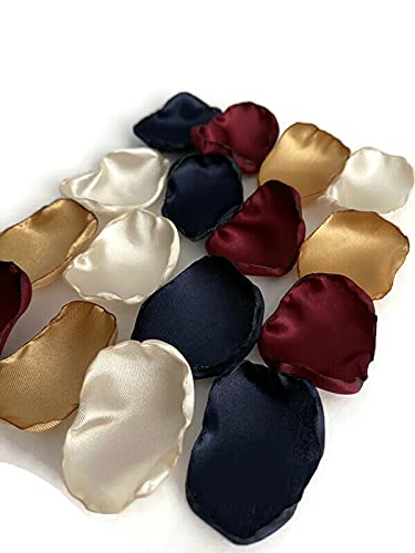 Today two families become one. Wine Navy Blue Ivory Gold mix of 100 flower petals starting from $26.25 at amazon.com/dp/B07VGHNLJH See more. 🤓 #bridetobe2022 #rustic