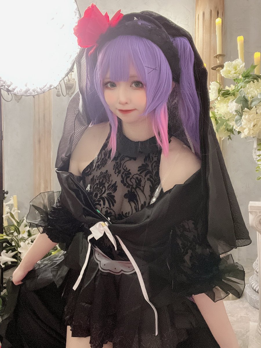 FF40新刊第三套～～～

是Towa婚紗喔！
正在努力準備新刊中！

#コスプレ 
#常闇トワ 
#ホロライブ https://t.co/qHrA1LQCK5