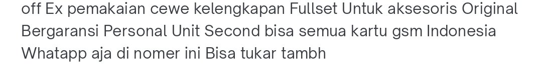 nuhabdur's tweet photo. Masih suka heran kenapa harus jual atas nama bekas pemakaian cewek? AFAIK cewek banyak yg nggak "primpen" masalah hp malahan 😂. Overnight charge. Jatuh, dibanting pas tengkar pula https://t.co/L2bAkz8aLj