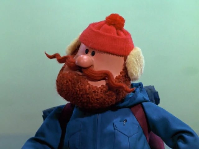 Yukon Cornelius looks and sounds like a white rapper from 2013.