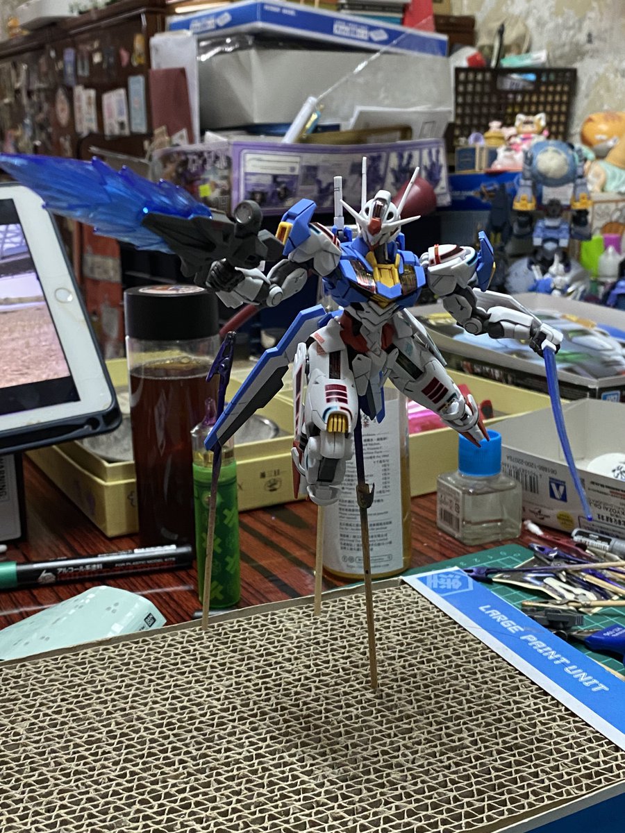HoSiuWa's tweet photo. Demi Trainer(YOASOBI Collaboration Ver.) &amp; Marking Stickers Gundam AERIAL (YOASOBI Collaboration Ver.)
#水星の魔女 #YOASOBI #gunpla #TheWitchFromMercury https://t.co/GxkPAPSJ1X