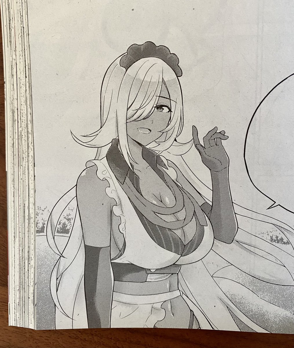 月刊コミックアライブ2月号にて『神童勇者とメイドおねえさん』33話掲載されております!上杉先生(@uesugi_KIKKAYA)の描くカッコいいイブリスがたくさん堪能できますよ😇✨ラストページのイブリスがとても素敵だったので、皆さま是非是非誌面でご確認くださいね🙏✨ 