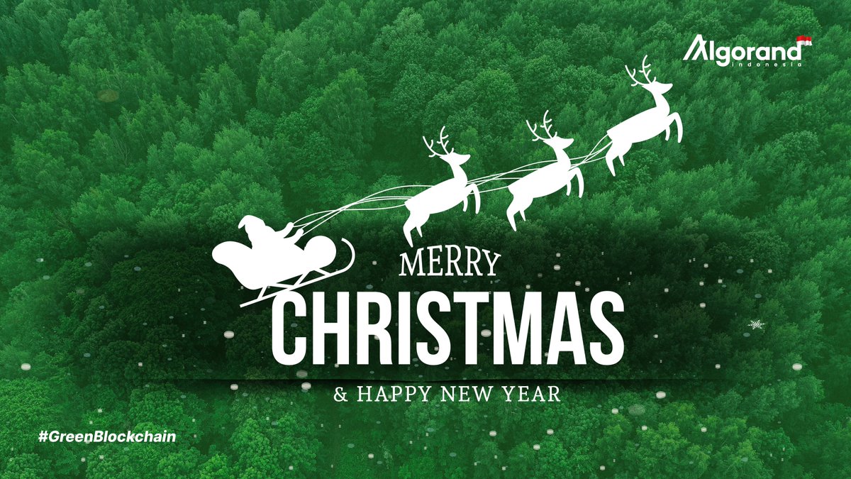 Selamat Natal untuk #algofam yang merayakan! 

Rayakan hari yang spesial dengan terus menjaga keberlanjutan dan kelestarian alam kita yang indah dan terus dukung pengembangan teknologi ramah lingkungan. 

<a href="/Algorand/">Algorand Technologies</a> <a href="/AlgoFoundation/">Algorand Foundation</a> 
#greenblockchain #algorand