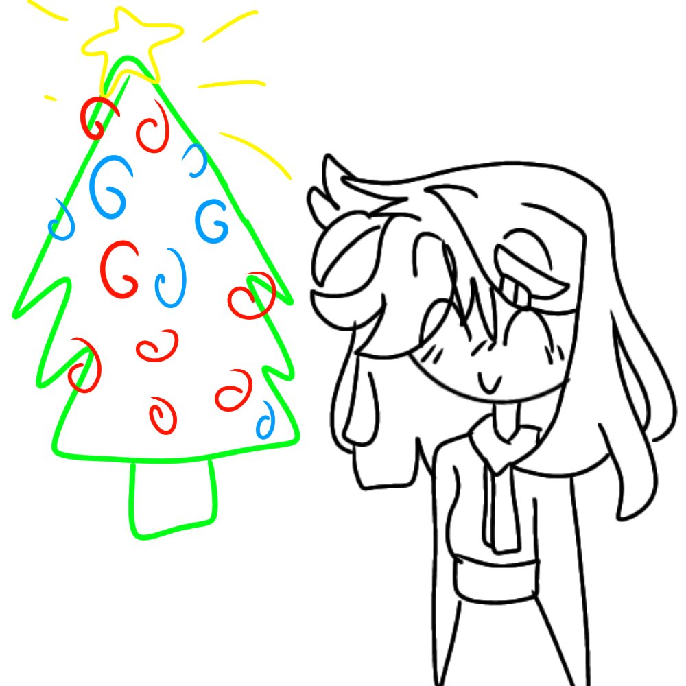 Ayako458's tweet photo. merry christmas y'all :D🌲 https://t.co/sXnEoK8QH3