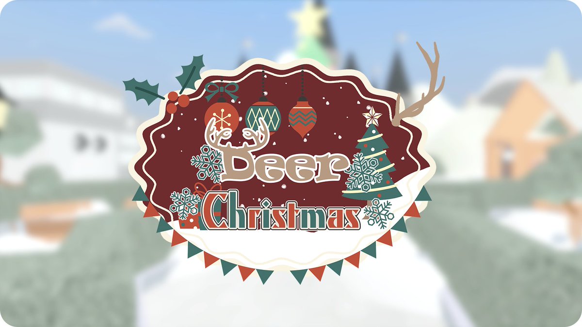 ATSR_Commu's tweet photo. 📢Special Event 3: Deer Christmas📢
พบกับกิจกรรมวันคริสต์มาสแสนน่ารักได้ที่นี่
รายละเอียดเพิ่มเติมที่โพสด้านล่าง: https://t.co/FxBmQYxNHT