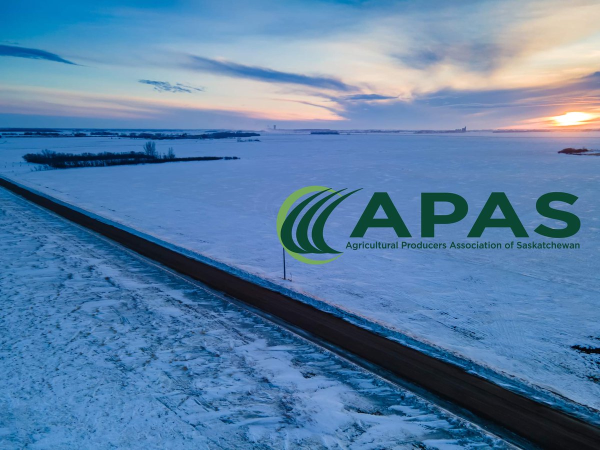 The Board and staff at APAS would like to wish everyone all the best this holiday season! 
Our office will be closed next week. We will be back on Jan. 3. 
We look forward to representing Saskatchewan's farm and ranch families in 2023! 
#SaskAg #CdnAg #SkPoli #CdnPoli #AgTwitter