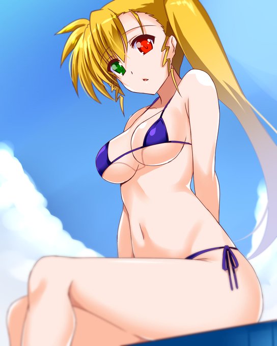 原点回帰でヴィヴィオビキニ^^
よし、これで無慈悲なクリスマスTLに水着成分注入したった!
ふはははやってやったぜ! 