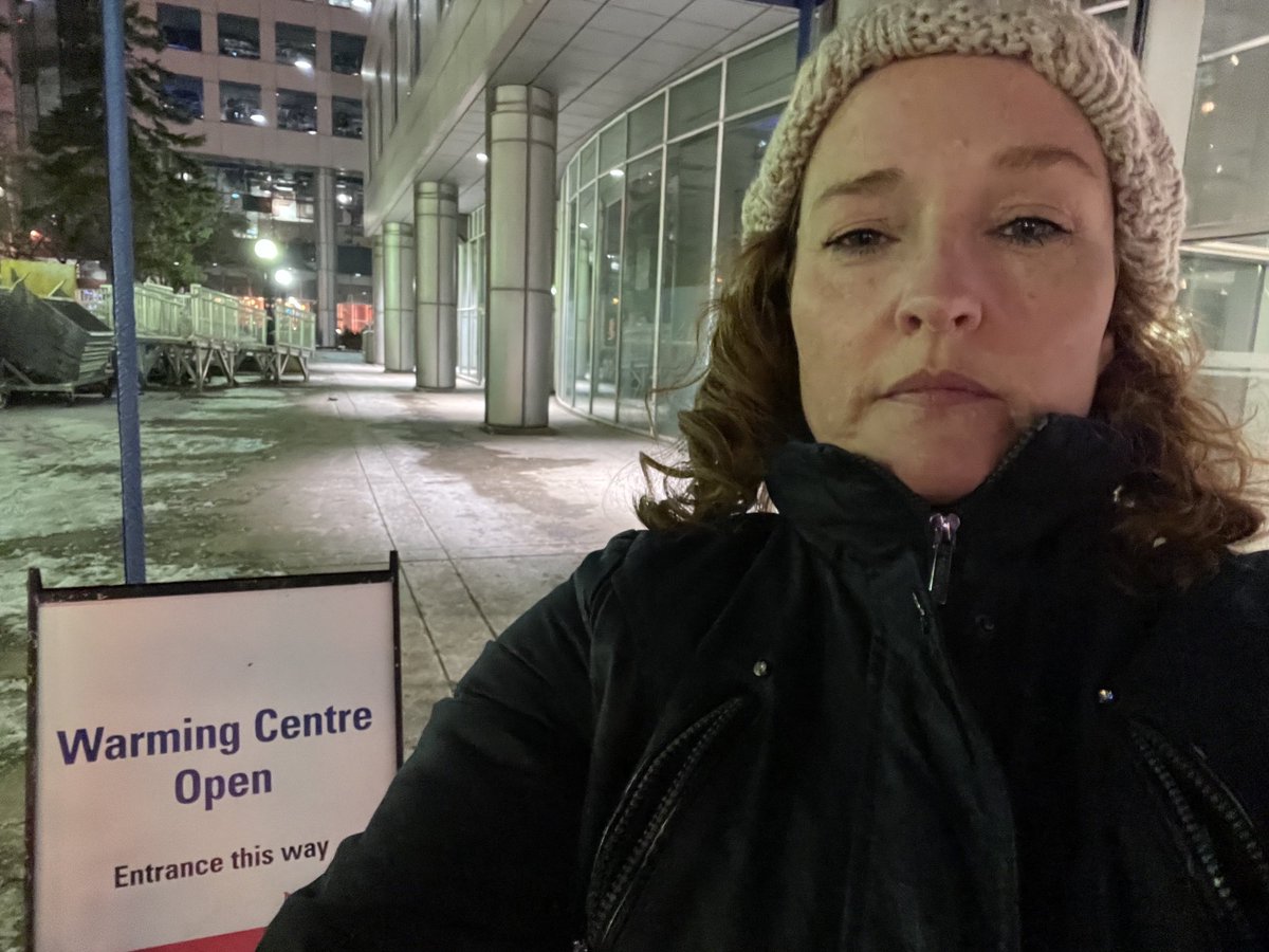 AlexaNGilmour's tweet photo. Just brought an unhoused friend to the warming Centre at Metro Hall,only to be told they opened an extra space but both spaces are full. β¦@cityoftorontoβ© itβs 10 PM Christmas Eve. We need more centres open now or people will freeze to death. β¦β¦@SHJNetworkβ© https://t.co/OWAPz8hv4Q