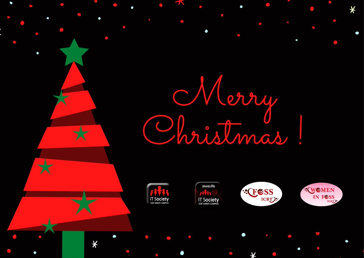 icbt_it's tweet photo. May the true spirit of Christmas shine in your heart and light your path ! ✨

We wish you all a Merry Christmas ! 🎄❤️

#icbtit #mozillaicbt #fossicbt #wificbt https://t.co/Zwyx12x6pB