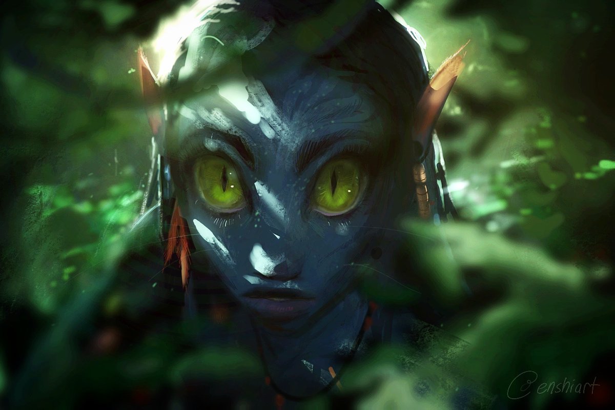 enshiart's tweet image. catwife 😚 Loved seeing her in way of water, such a pretty movie! #avatar