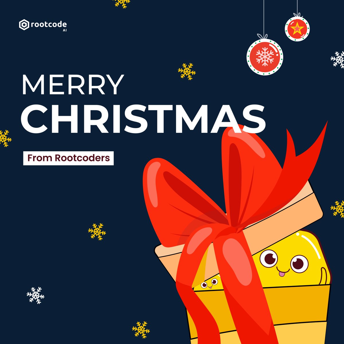 rootcode_ai's tweet image. May your Christmas be bright and merry. Wishing you all nothing but the best this magical season of love and sharing.
Merry Christmas from our Rootcode family to yours!❤️🎄

#Christmas #MerryChristmas #rootcode