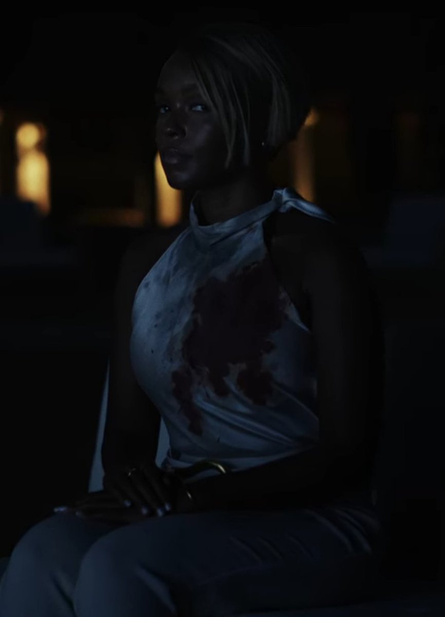 deanbuffyism's tweet image. feel like nobody is talking about how at the end of glass onion helen is sitting just like the mona lisa.. cinema is back everyone