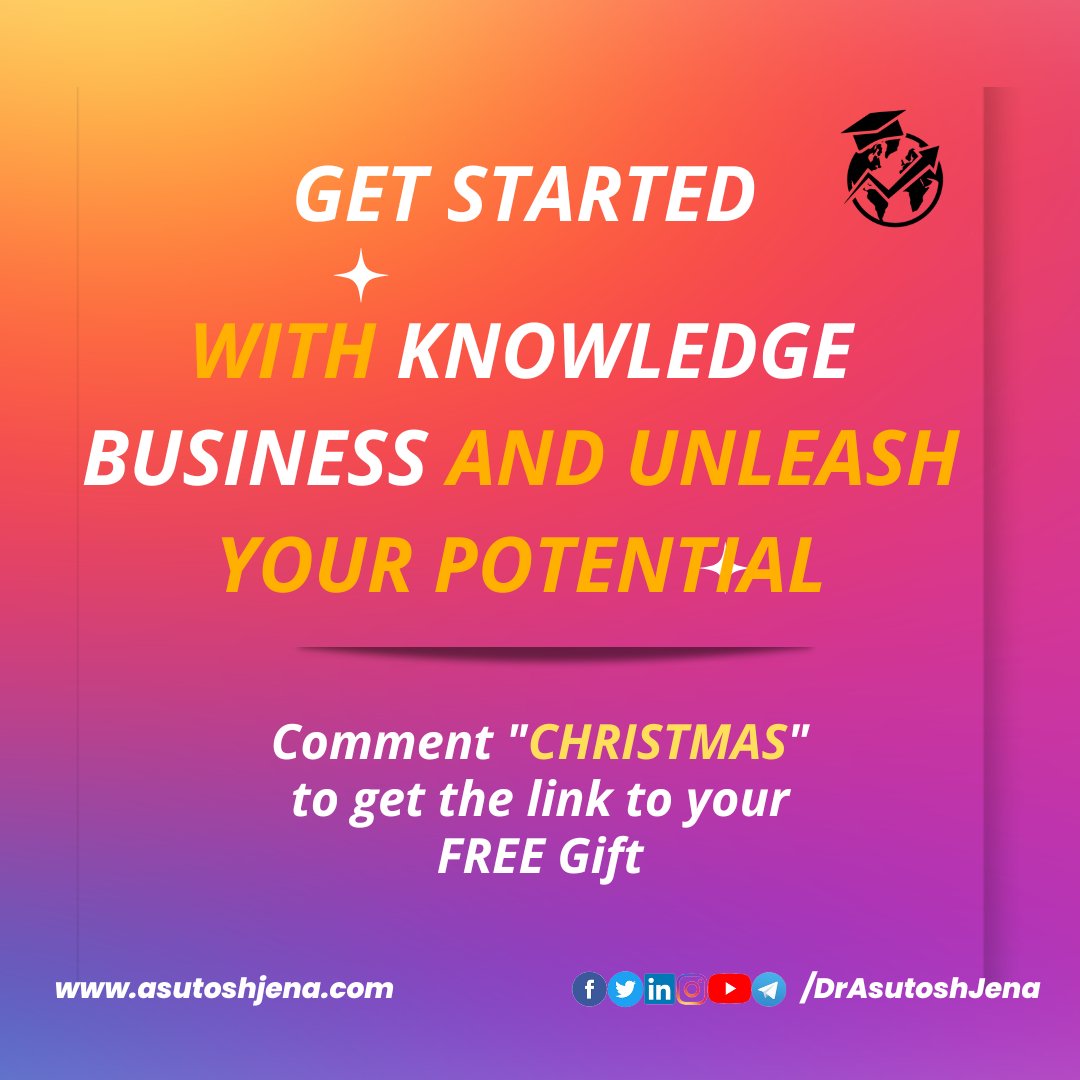 Everyone having #Knowledge and #Expertise in any domain, but the important thing is to #Monetize it.
To know about the #KnowledgeMonetization formula, you can avail the exclusive #ChristmasGift from #MyDigitalGurukul.

Just type 'CHISTMAS' in the comment section and check your in