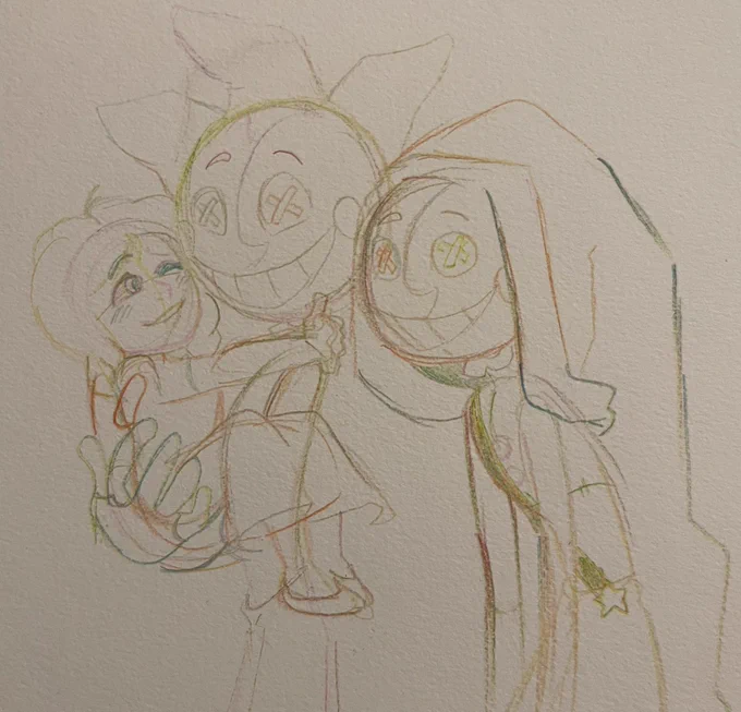 Some doodles to knock my artblock funk  