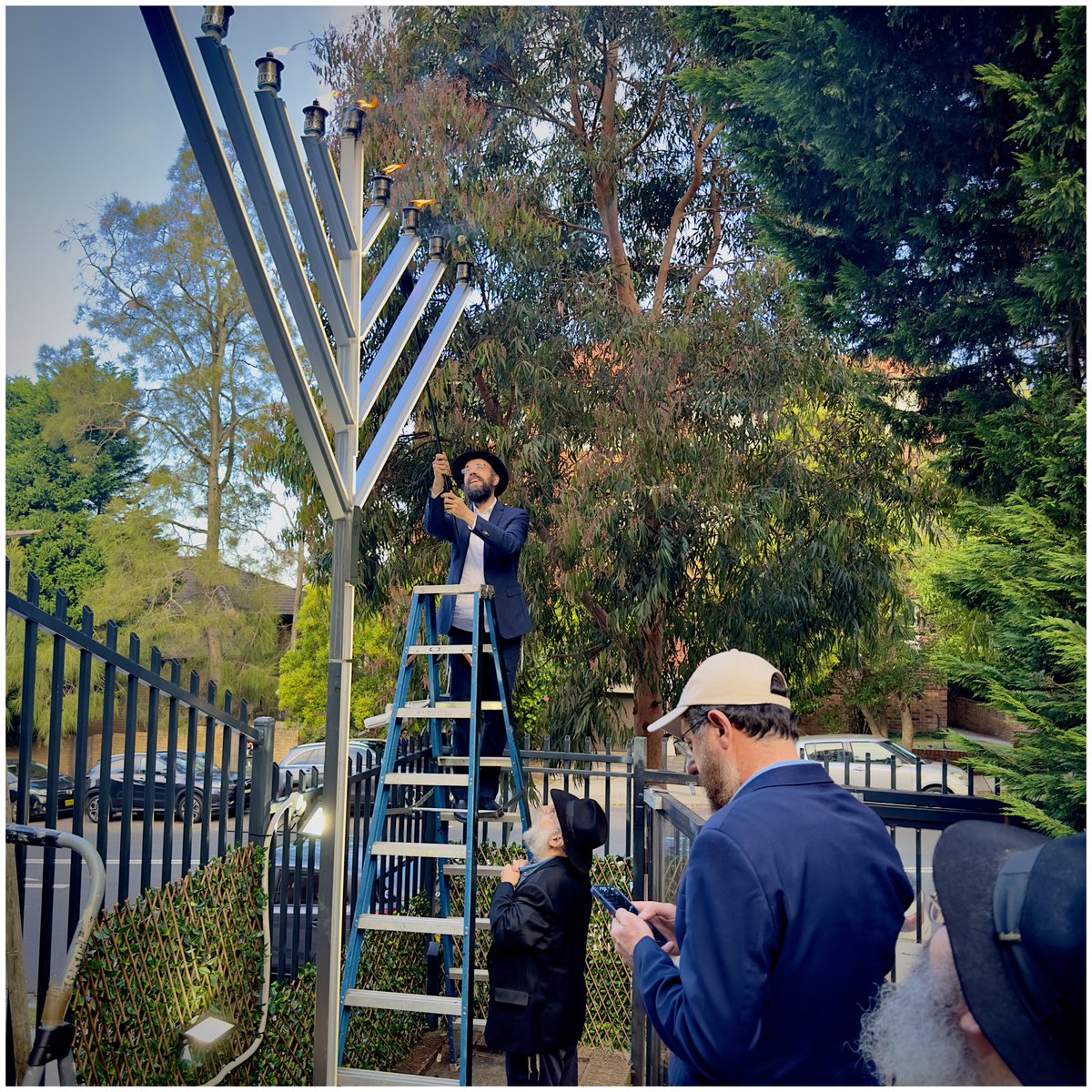 Last Candle 
נר שמיני של חנוכה
#חנוכה_שמח #סידני 
#HappyChanukah 
#Sydney