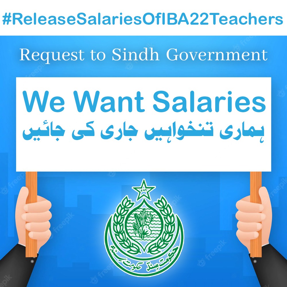 MehmilAslam's tweet photo. We want our salaries.
@BBhuttoZardari 
@MuradAliShahPPP 
@sardarshah1 
@AkbarLaghari5 
@MinisterEduGoS 
#ReleaseSalariesOfIBA22Teachers https://t.co/34filw84Ep