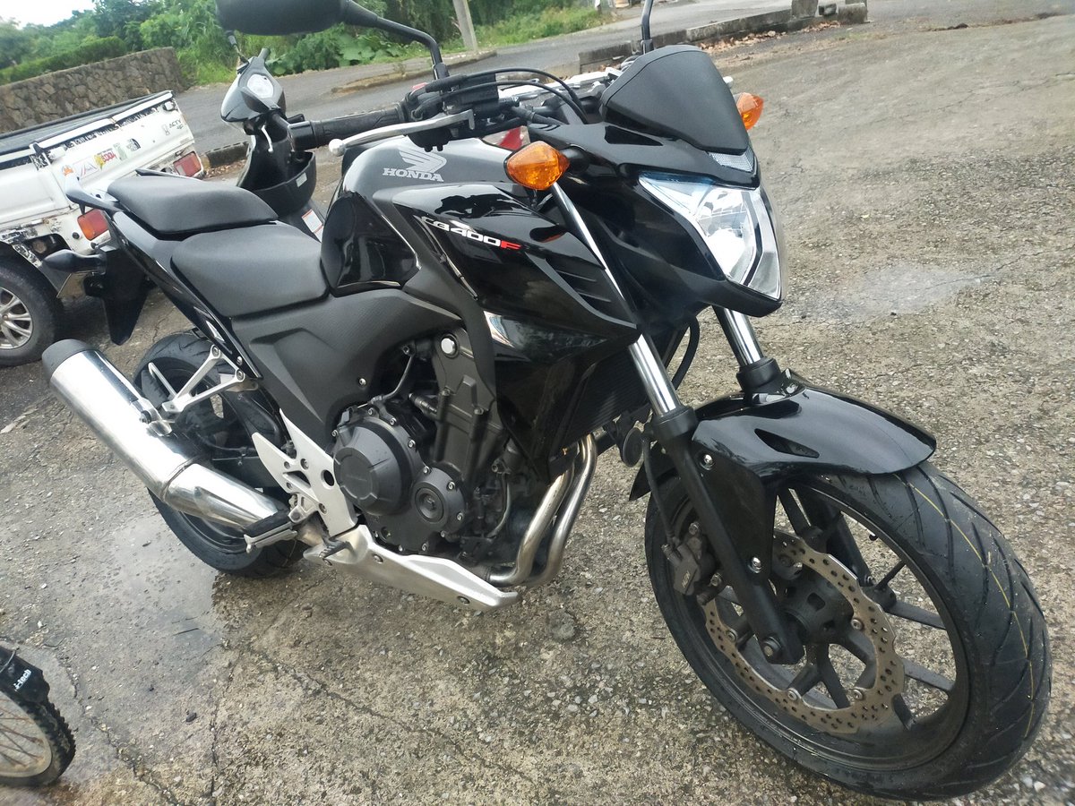 osprey_SDF's tweet photo. 載る楽しさ倍々増!
#CB400F
#NC47
#前後タイヤ交換
#DUNLOP
#ダンロップ
#D222
#フロントフォークOH
#メリークリスマス https://t.co/tPpKSFb0t6