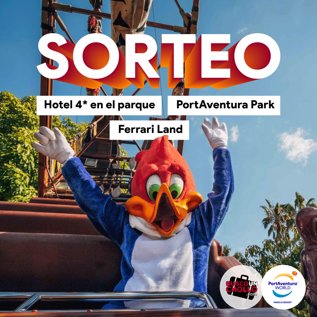 ✨ S O R T E O ✨ ¡Visita GRATIS PortAventura World en 2023! 😲 2 GANADORES

PARTICIPA y GANA así:

❤️ Haz retweet a este tweet
😉 Seguir a <a href="/BuscoUnChollo/">Buscounchollo.com</a>  y <a href="/Portaventura_ES/">PortAventura World</a> 

⏰ Tienes tiempo hasta el domingo 1 de enero a las 23:59h
⬇ EL PREMIO te lo detallamos en el hilo