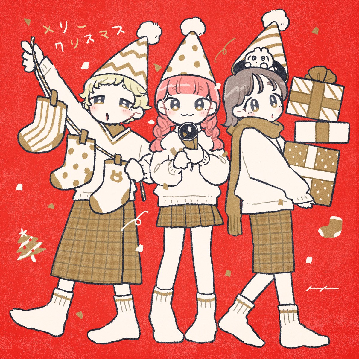 「メリークリスマス! 」|けけ✌️COMITIA144 G54aのイラスト