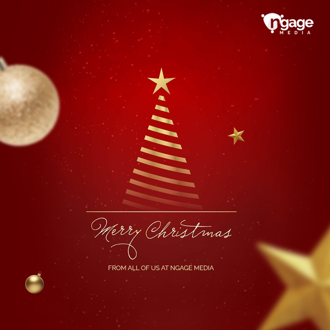 We wish you the best blessings of this festive celebration, may our homes and lives be filled with the happiness and joy of the season.

Merry Christmas

#ngagemediaglobal #troopersofngage #merrychristmas🎄 #christmas2022 #MerryChristmas