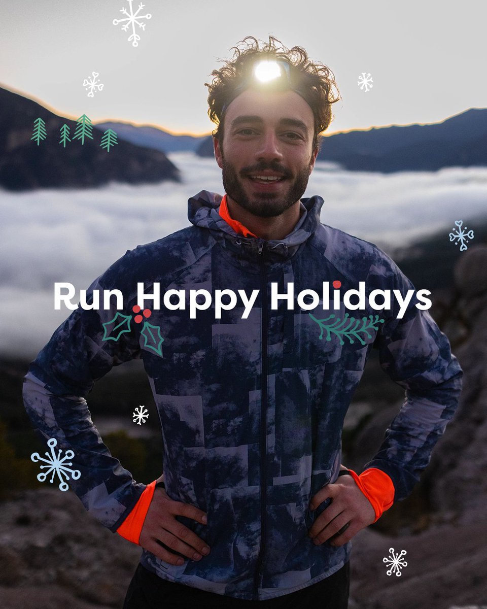 Brooksrunninguk's tweet photo. Run Happy Holidays to all our runners! ✨ Wishing everyone a magical time with friends and family 💙. We're heading out for a few festive miles, who's joining us? 🎉🌟
#HappyHolidays #RunMerry #brooksrunninguk #RunHappy https://t.co/PDGjqLPNxa