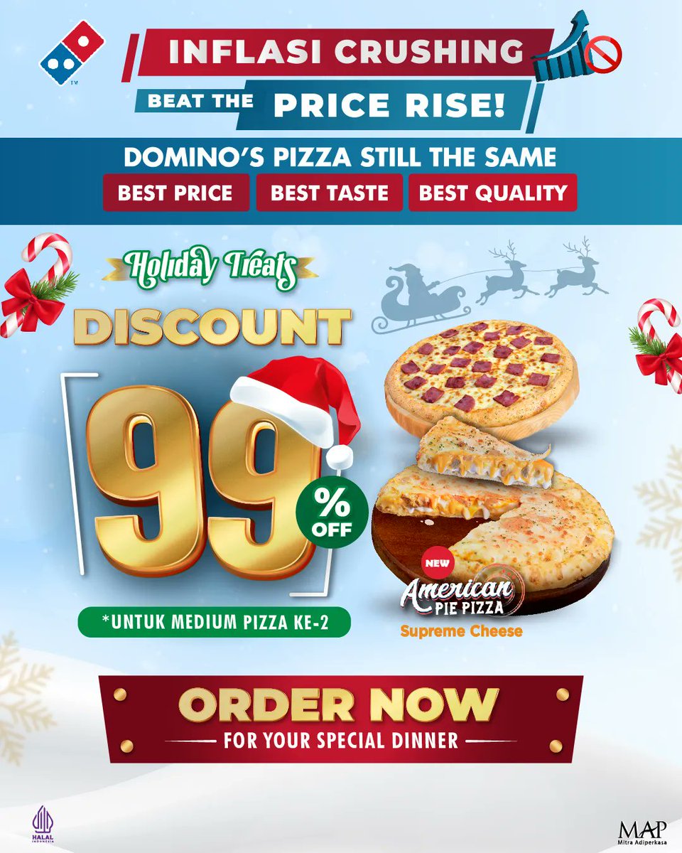 Domino's Pizza ID on Twitter "Good Friends Good Times Good Food 🍕🍕