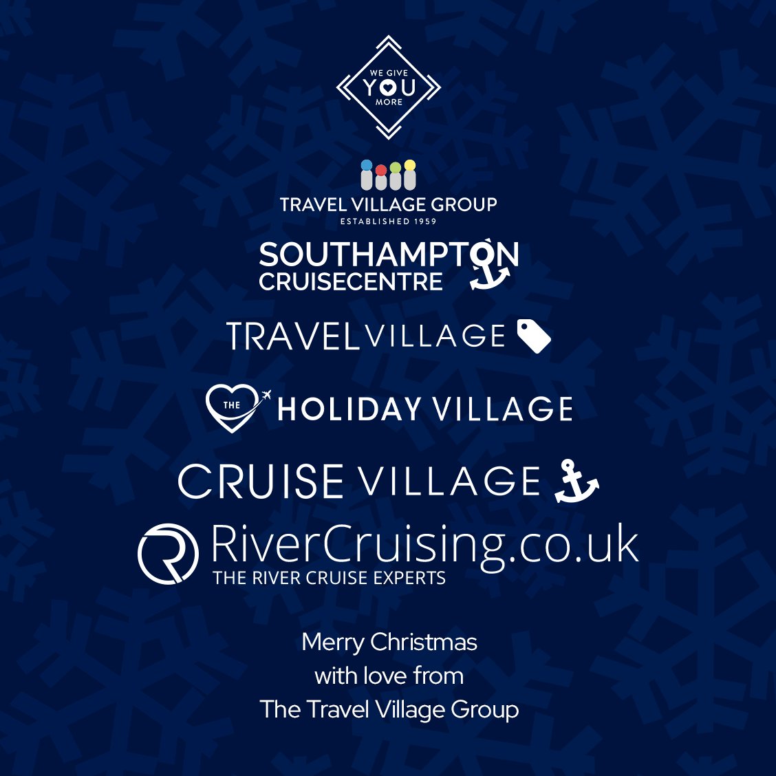 Merry Christmas everybody, with love from everyone at The Travel Village Group.