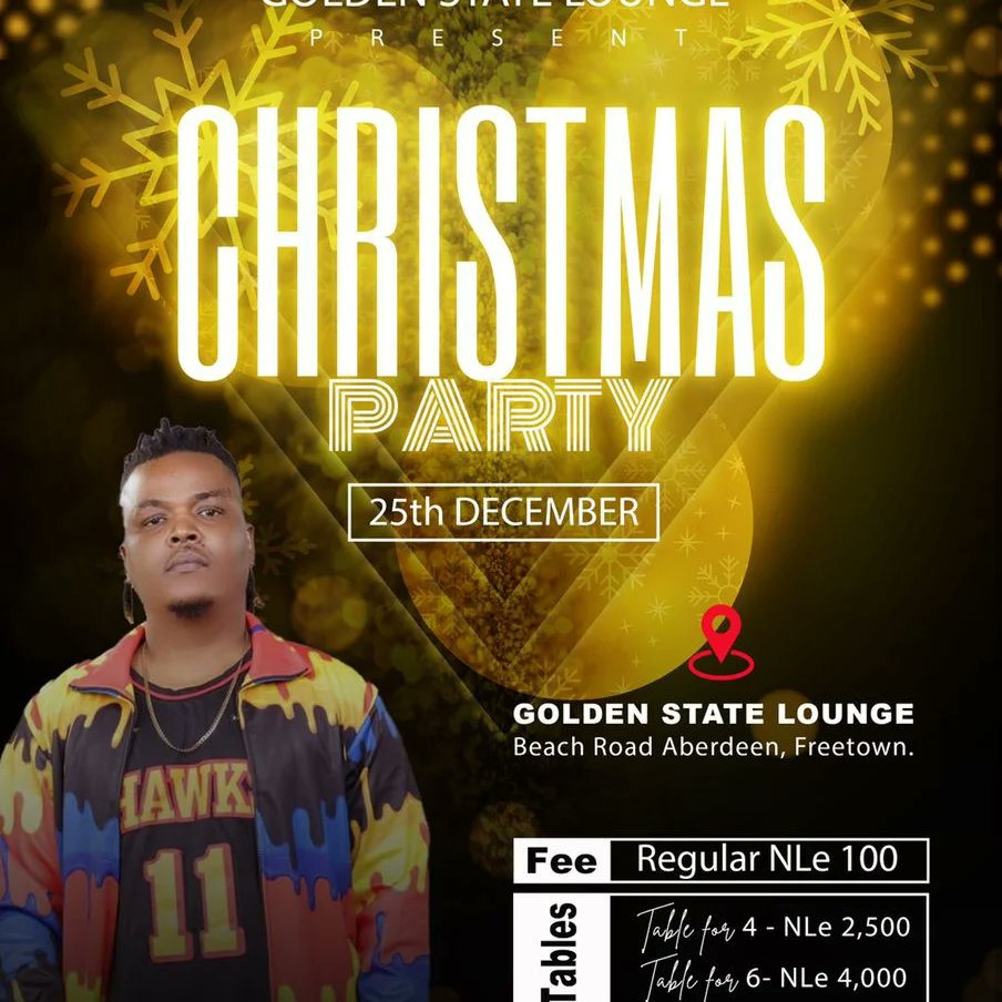 gslounge01's tweet photo. Golden State Lounge present Christmas Party🎄🎄🎄🔥💃💃

The best way to spend your Christmas this year 🥰

Tickets are still selling fast.

Don't miss the Christmas Party Tonight🔥🔥🔥

Happening live at Golden State Lounge Tonight.
#merrychristmas #christmasparty #christmas2022 https://t.co/yBV1zr4TUH