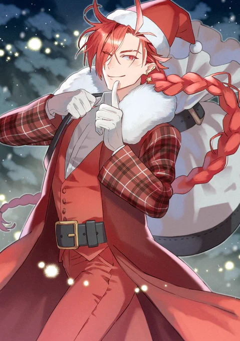 サンタのお手伝い高杉さんメリクリ!#FGO 