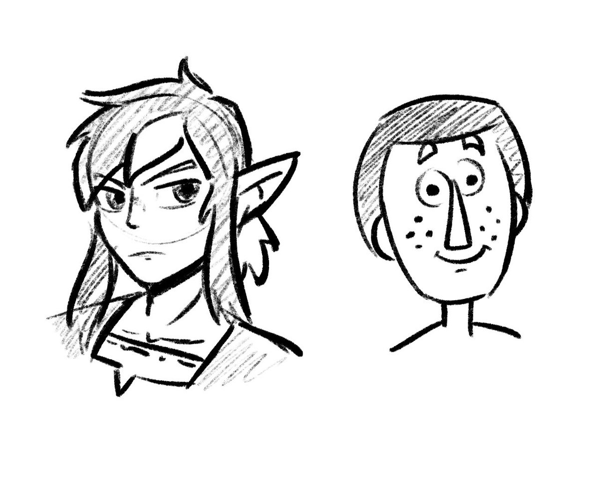 it baffles me how much the character design in the legend of zelda game ranges, and yet they just somehow work 