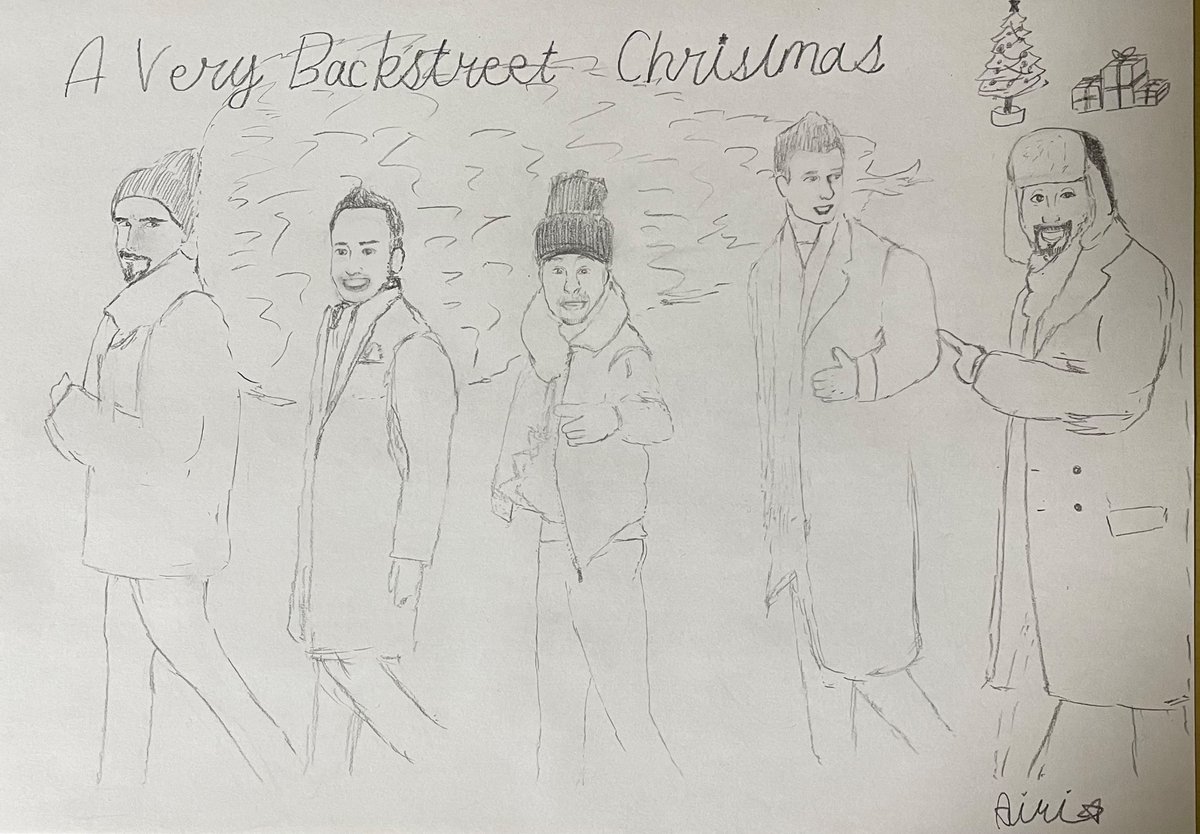 irene_misha's tweet photo. @kevinrichardson 
Happy holidays🎄🎉 I hope you like my drawing! https://t.co/DplypT4i8G