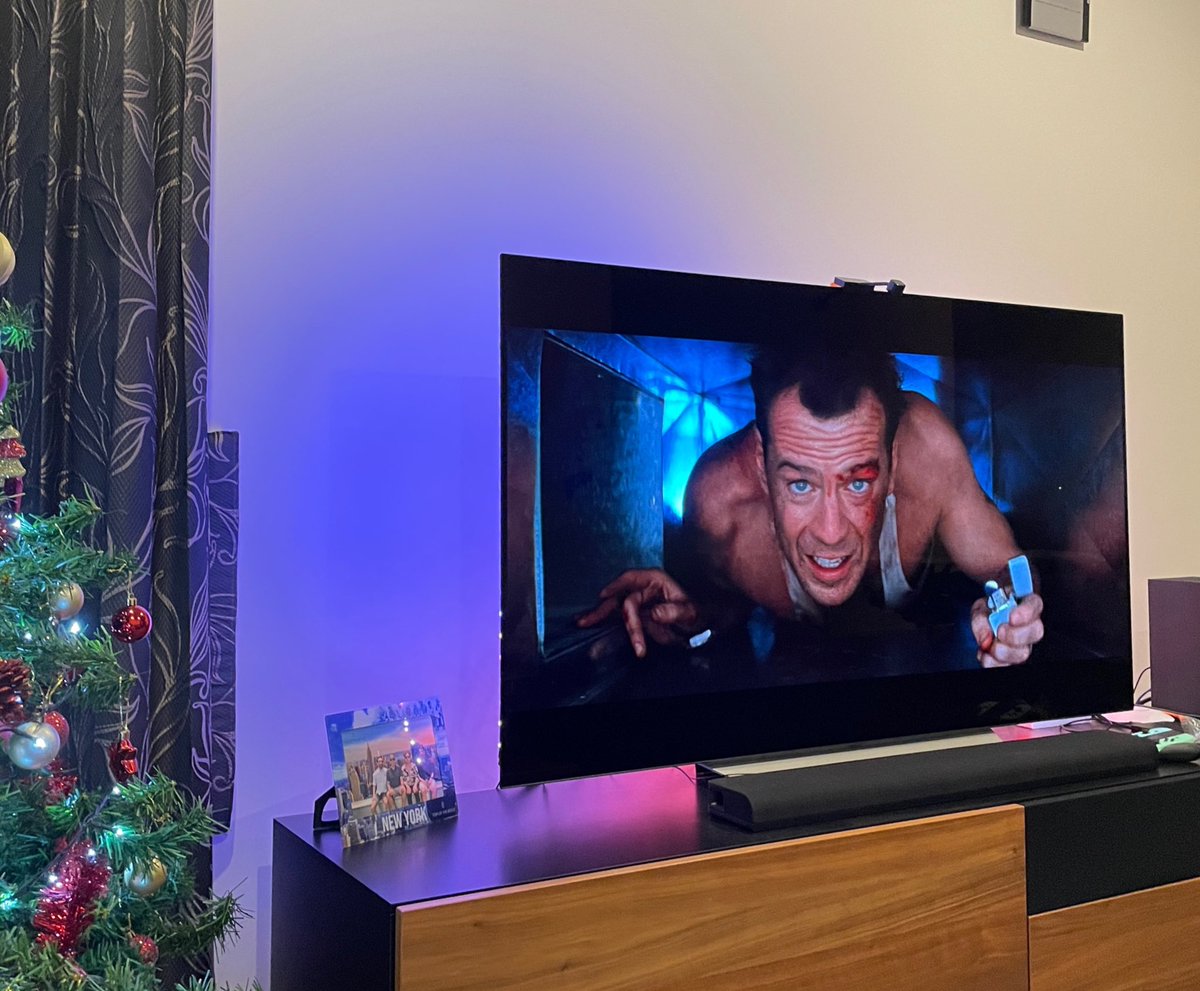 Ending the day with the quintessential Xmas movie