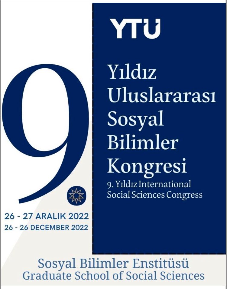 abanukaradag's tweet photo. Sosyal Bilimler Enstitümüz tarafından düzenlenen 🌟9. Yıldız Uluslararası Sosyal Bilimler Kongresi🌟. Batı Dilleri ve Edebiyatları oturumlarımıza bekleriz✨. Enstitümüze, emeği geçen herkese sonsuz teşekkürler 🤩🙏🤩. @ytubde @YTUSBE @YtuFedFkl #EğitimdeLiderYTÜ #ArGedeLiderYTÜ https://t.co/k4KFDM3Om8