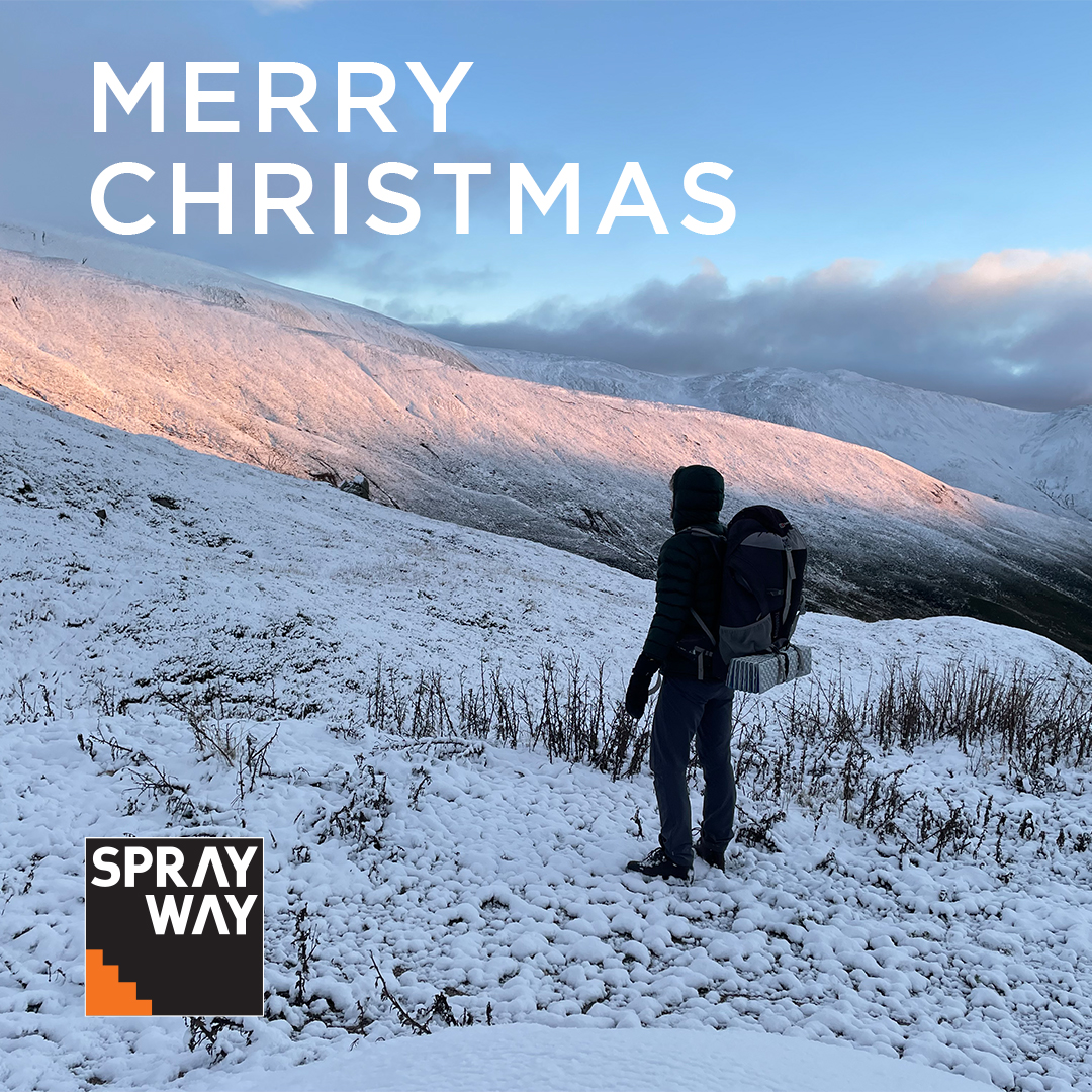 Merry Christmas and cheers to warm holiday memories! 

From the Sprayway team to you, we wish you a joyous Holiday season and a happy Christmas 🎄 

A special thank you to all our clients and the Sprayway community for being such a big part of what we do.
