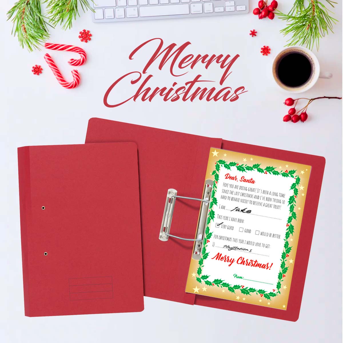 Exacompta are the chosen brand of filing products on the North Pole, perfect for organising #Christmas Lists... We hope.

#MerryChristmas from Exacompta.