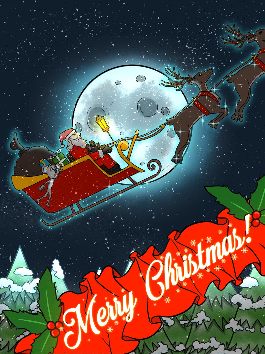 GenRascalNFT's tweet image. Our story concludes as our Rascal ends up being on the nice list! 

Bringing in the holiday cheer with the big man himself! 

Have a very Merry Christmas everyone!

from the team at Generation Rascal!

#nftart #nft #art #illustration #digitalart #generationrascal
