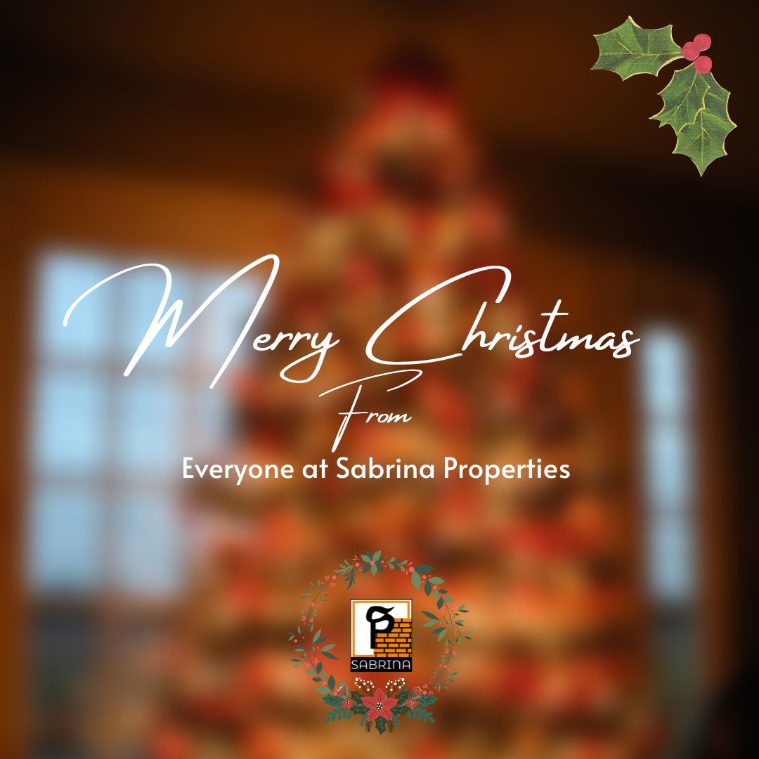 sabrinaproperty's tweet photo. May this holiday season be full of joy and prosperity for you. Merry Christmas 🎄🎁 from everyone at Sabrina Properties Ltd. #MerryChristmas #Xmas2022 #Lagos #Abuja #RealEstate https://t.co/junOE5b8yx