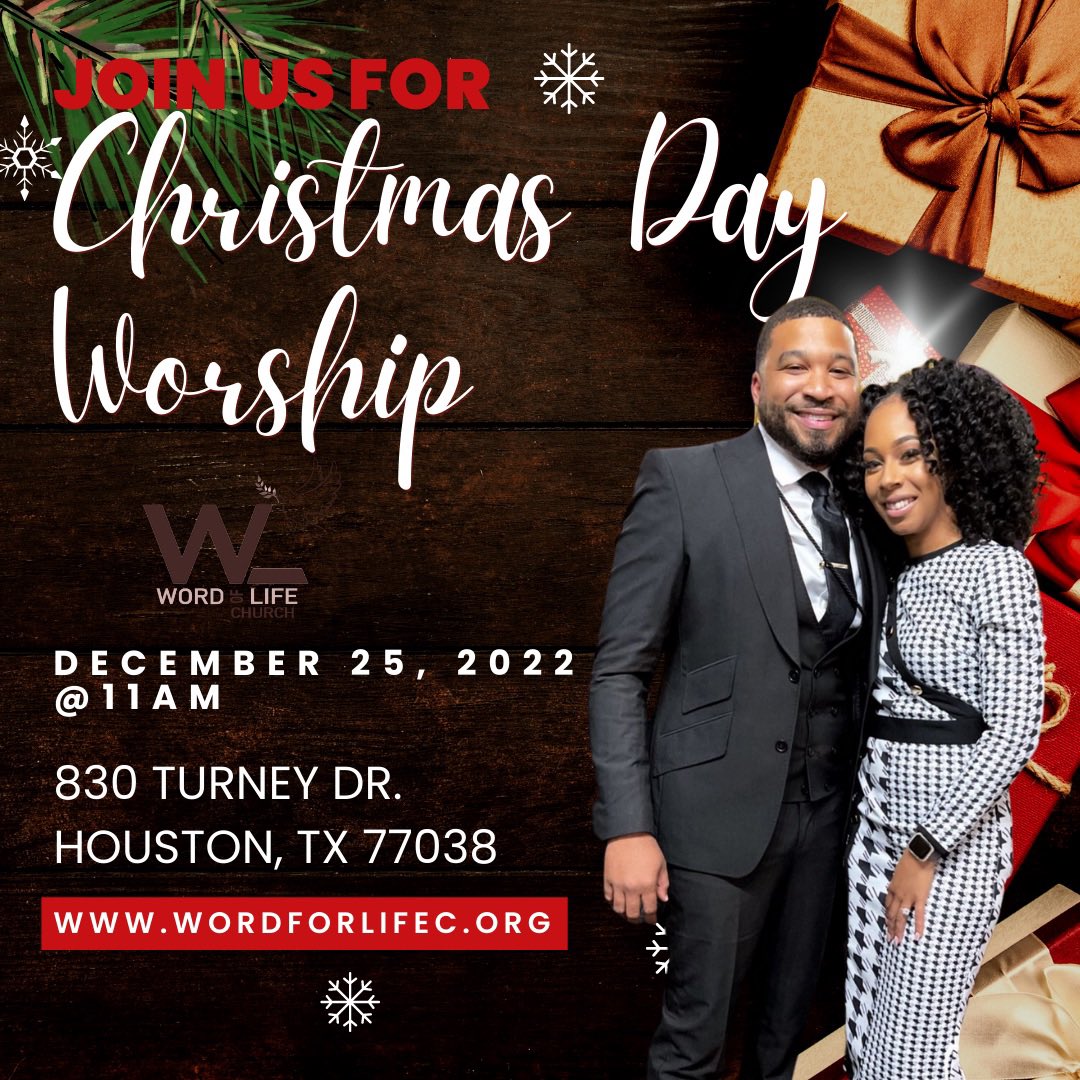 AnthonyLScott's tweet photo. I am thrilled about our Hour of Worship tomorrow! Meet us on Turney and let’s celebrate the birth of the savior. #WordofLife #Church #Christmas https://t.co/aaIMvGynBK