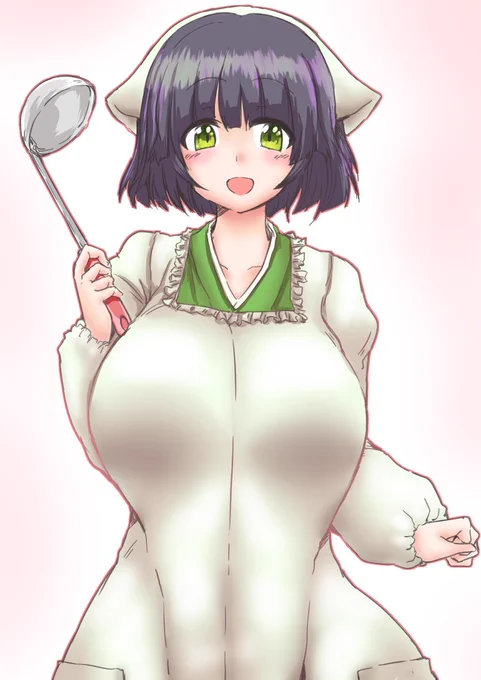 #日曜サンサンセイカさん
今日の割烹着です 
