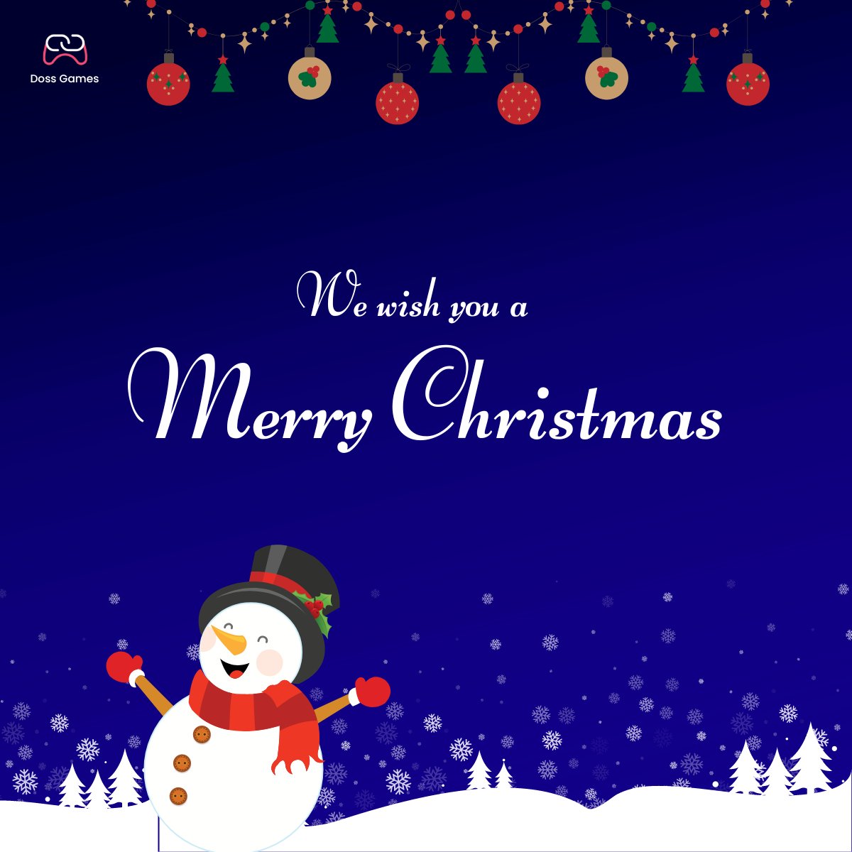 DossArcade's tweet photo. Merry Christmas Dossers!

May your Christmas be filled with happiness and joy. May the magic of this holiday season bless you and your loved ones with love and laughter. 

Happy holidays from Doss

#merrychristmas #celebrations #holidays #happydecember https://t.co/bC3oVN2vpz