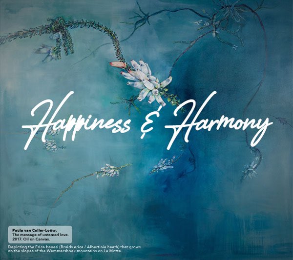 We wish you a blessed Christmas and a season filled with peace, love and kindness. Treasure this special time and relish in the celebrations with loved ones. 🎨 The message of untamed love (2017) by <a href="/paulavancoller/">Paula van Coller</a> #festivewishes