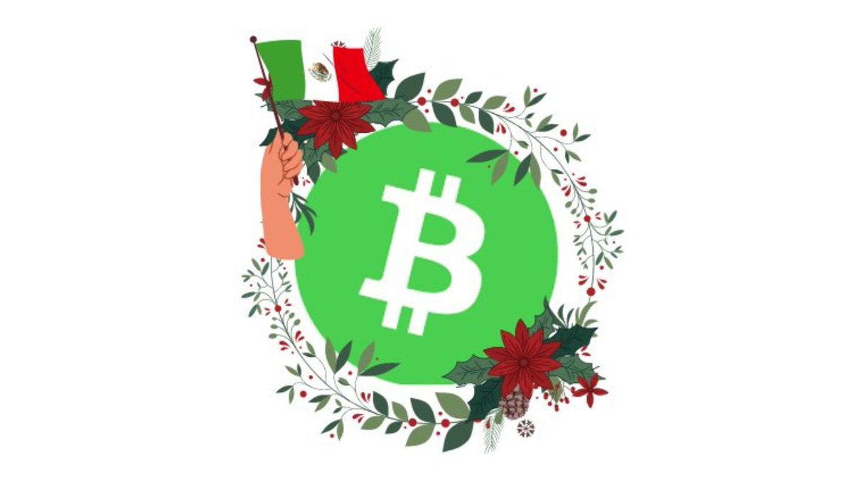 Feliz Navidad les desea a todos #BitcoinCash México