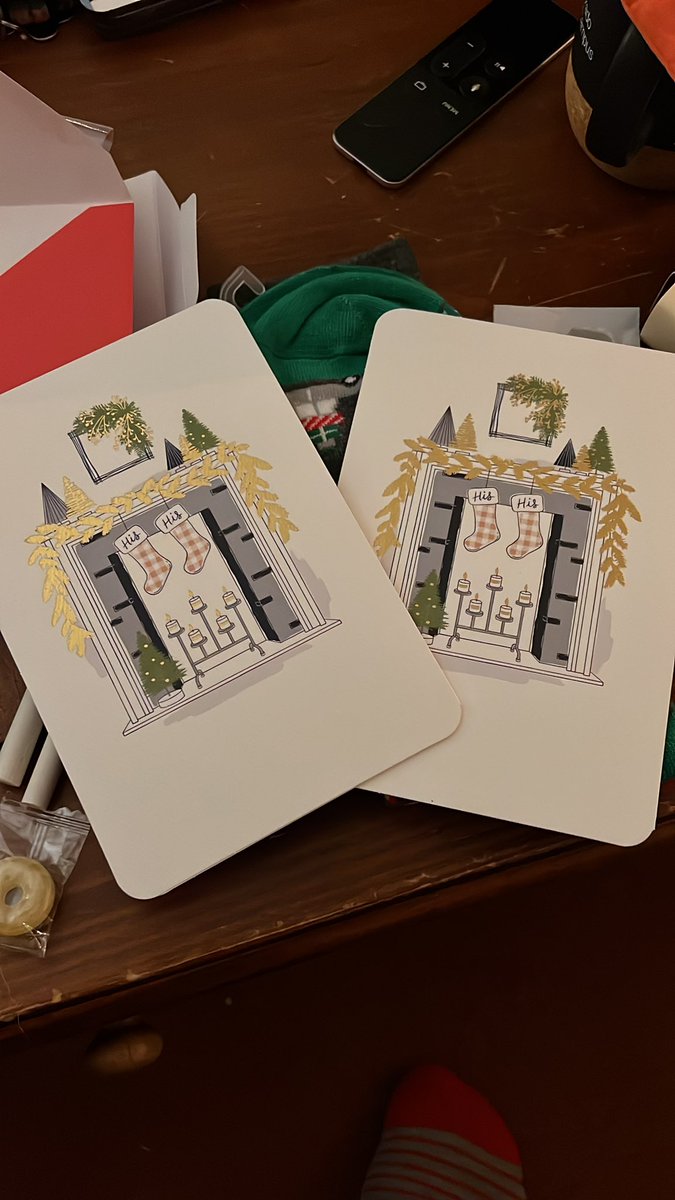 therealwunder's tweet image. This is what happens when you and husband exchange cards every year and your @Target has a limited #LGBTQIA Christmas card selection 😂