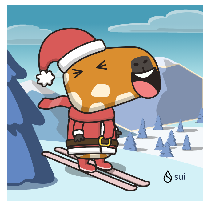 VicSteele13's tweet photo. give  me  one  gold coin🎁 I just unboxed my Sui Holiday Capy! ❄️
Create your own Capy here:  https://t.co/dgYNXHVXKP #CapyHolidays https://t.co/GsQzbqkbFY