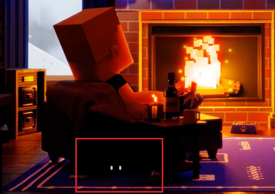 BAYC1K's tweet photo. Who is this dude who appears in the @MeebitsNFTs Yule Log video? Thoughts? Time elapsed - 39:02 https://t.co/SsMATllcUB